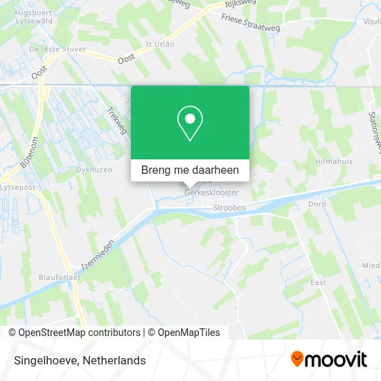 Singelhoeve kaart