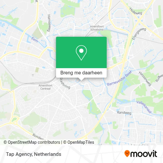 Tap Agency kaart