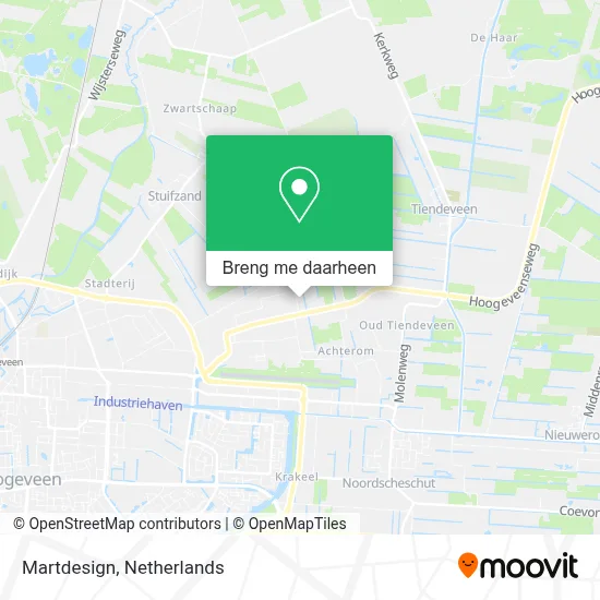 Martdesign kaart