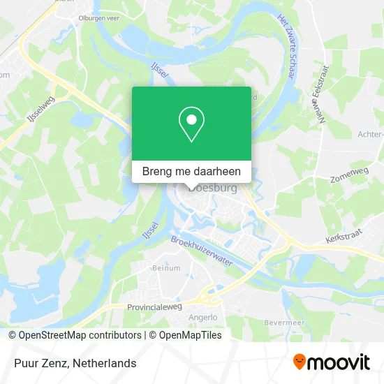 Puur Zenz kaart