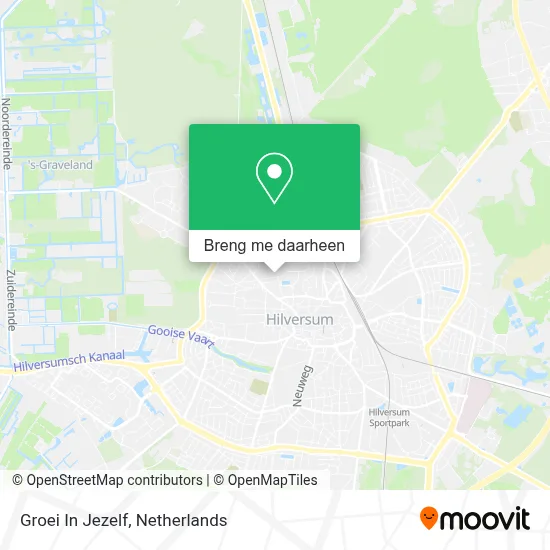 Groei In Jezelf kaart