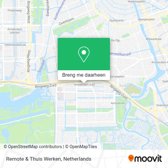 Remote & Thuis Werken kaart