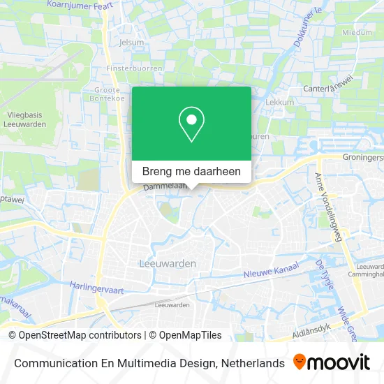 Communication En Multimedia Design kaart