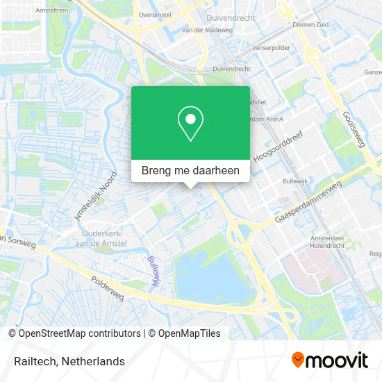 Railtech kaart