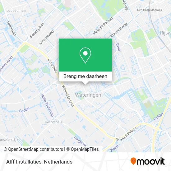 Alff Installaties kaart