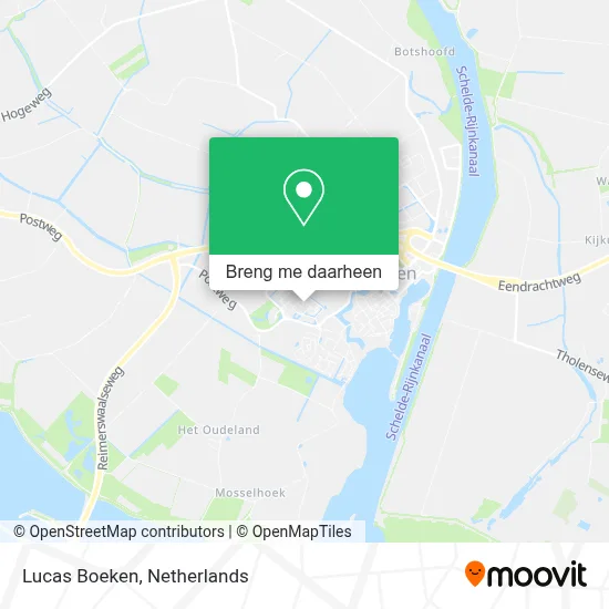Lucas Boeken kaart