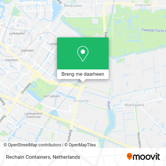 Rechain Containers kaart