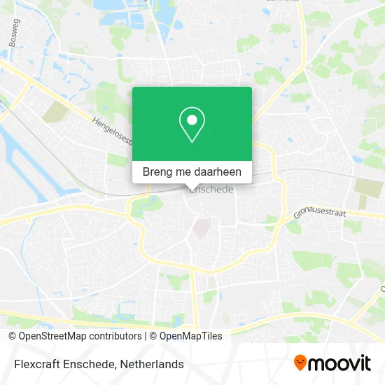 Flexcraft Enschede kaart