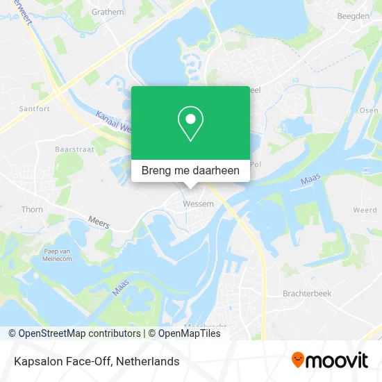 Kapsalon Face-Off kaart