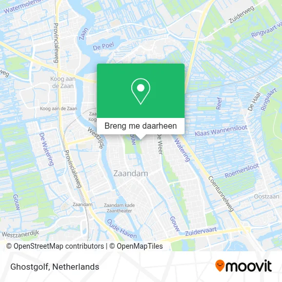 Ghostgolf kaart