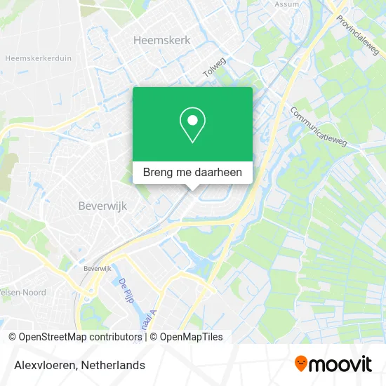 Alexvloeren kaart