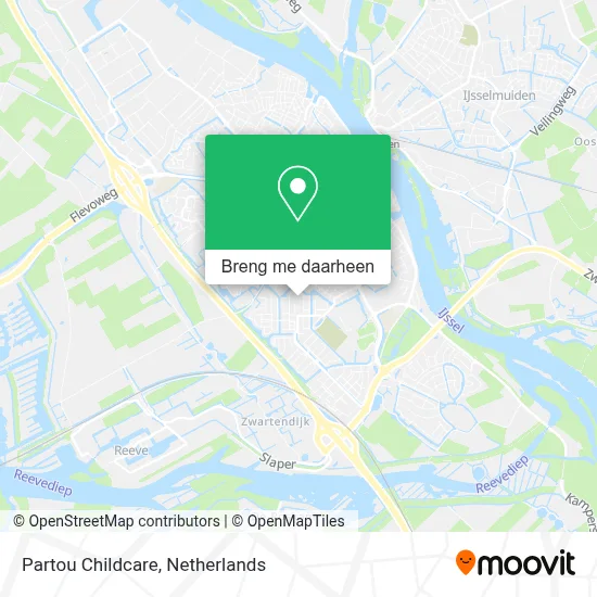 Partou Childcare kaart