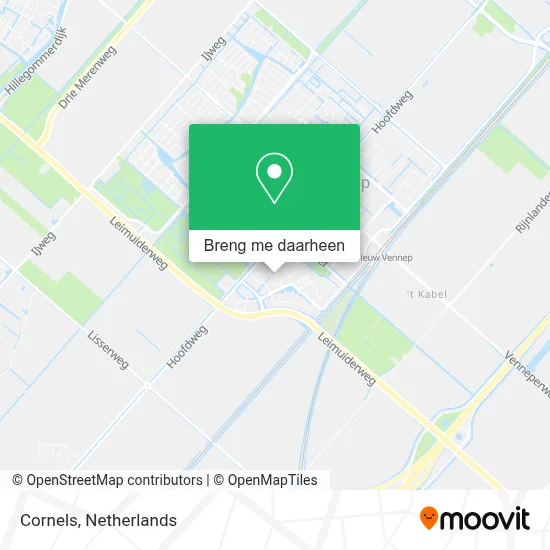 Cornels kaart