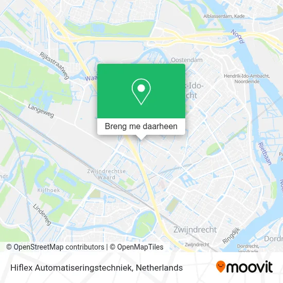 Hiflex Automatiseringstechniek kaart