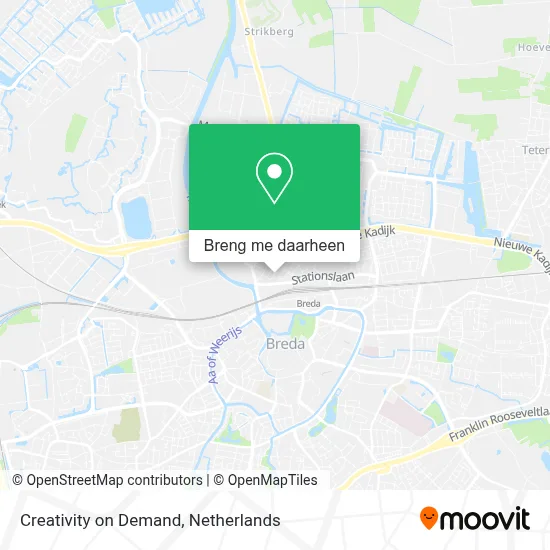Creativity on Demand kaart