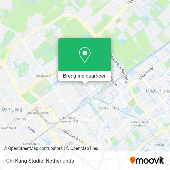 Chi Kung Studio kaart
