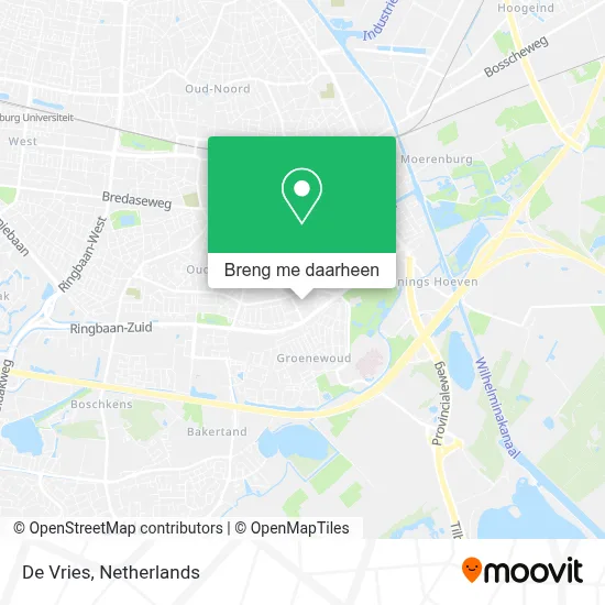De Vries kaart