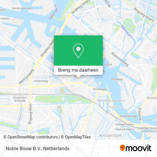 Noble Bouw B.V. kaart