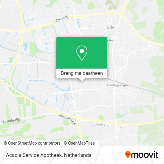 Acacia Service Apotheek kaart
