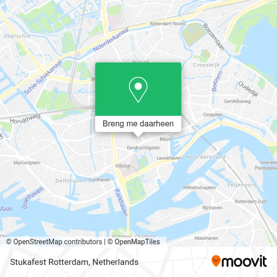 Stukafest Rotterdam kaart