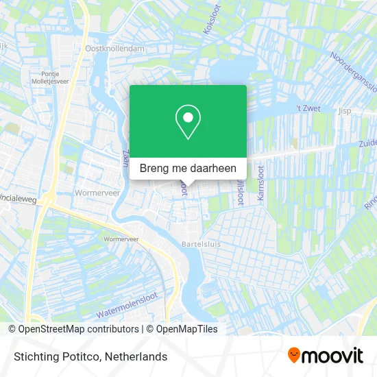 Stichting Potitco kaart