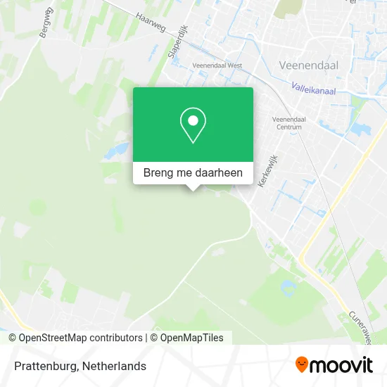 Prattenburg kaart