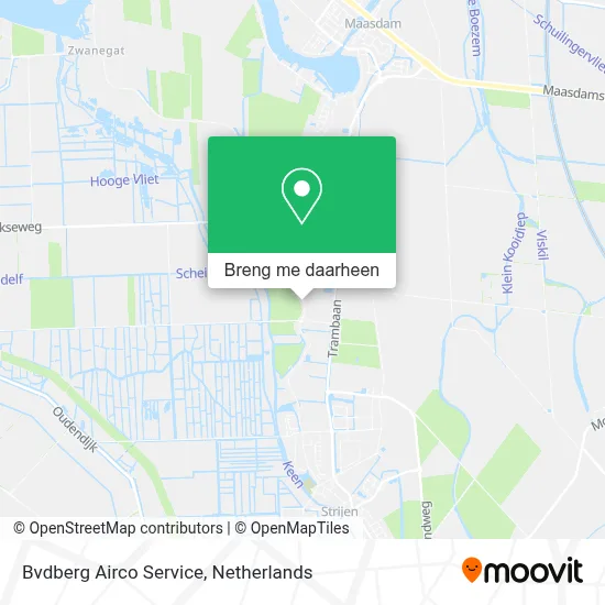 Bvdberg Airco Service kaart