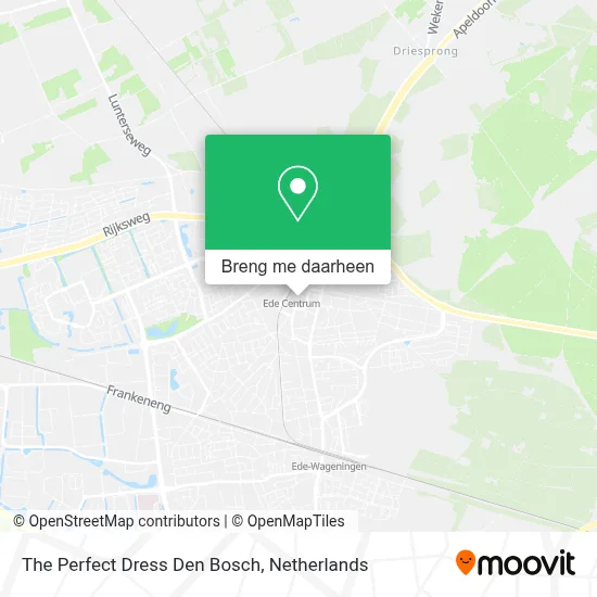 The Perfect Dress Den Bosch kaart