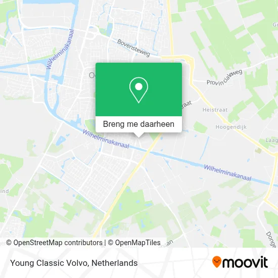 Young Classic Volvo kaart