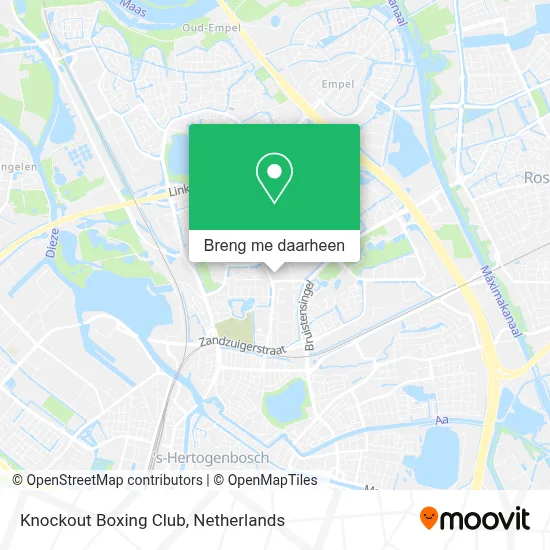 Knockout Boxing Club kaart