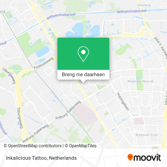 Inkalicious Tattoo kaart