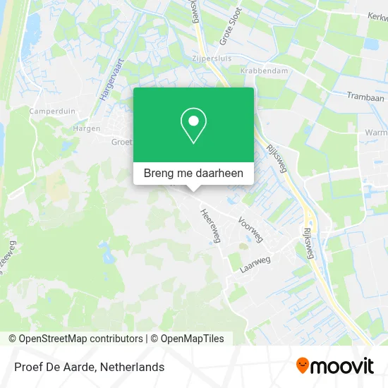 Proef De Aarde kaart