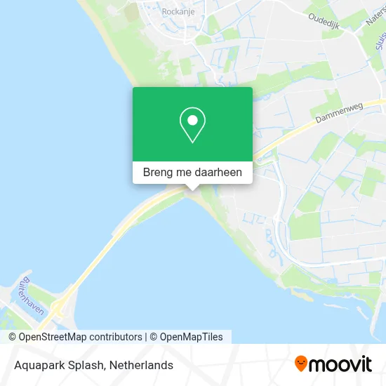 Aquapark Splash kaart