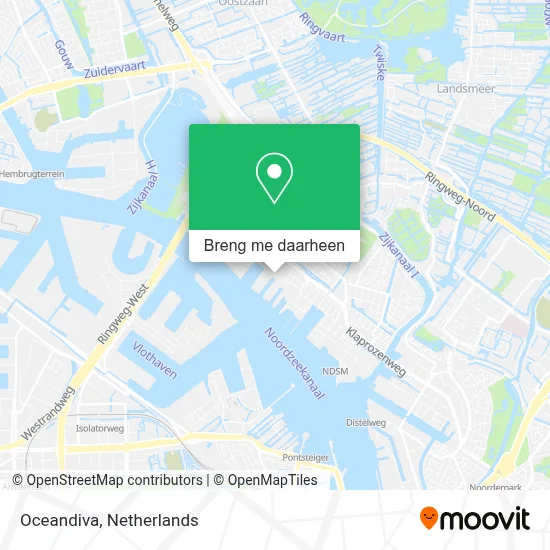 Oceandiva kaart