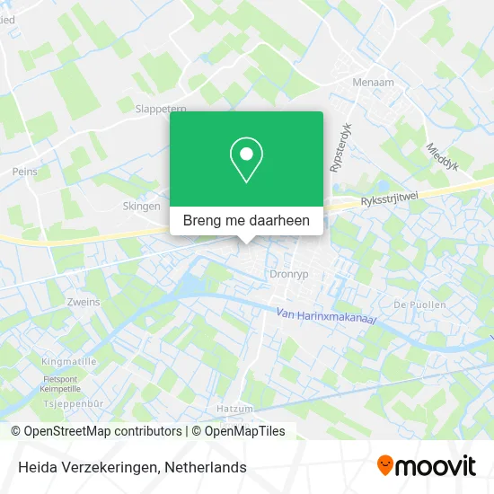 Heida Verzekeringen kaart