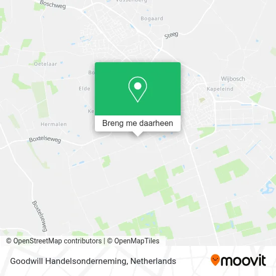 Goodwill Handelsonderneming kaart