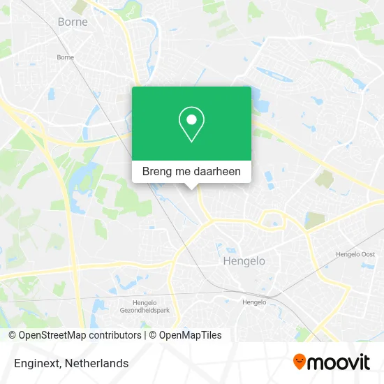 Enginext kaart