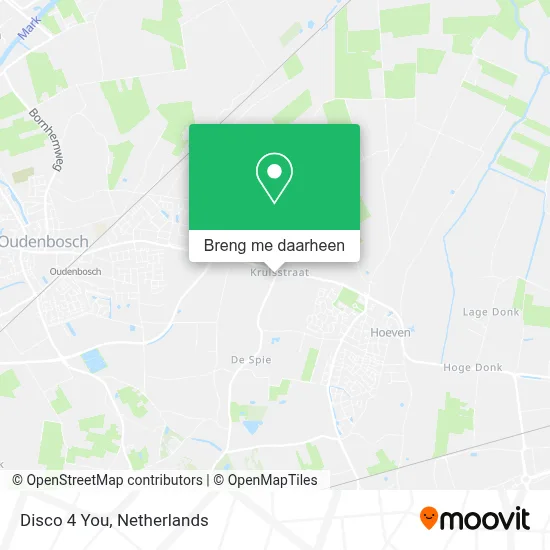 Disco 4 You kaart