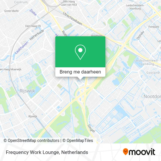 Frequency Work Lounge kaart