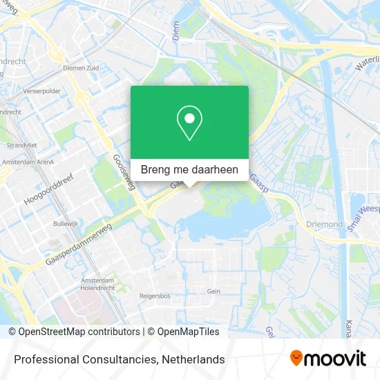 Professional Consultancies kaart