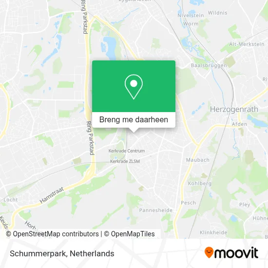 Schummerpark kaart