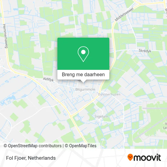 Fol Fjoer kaart