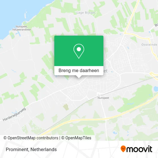 Prominent kaart