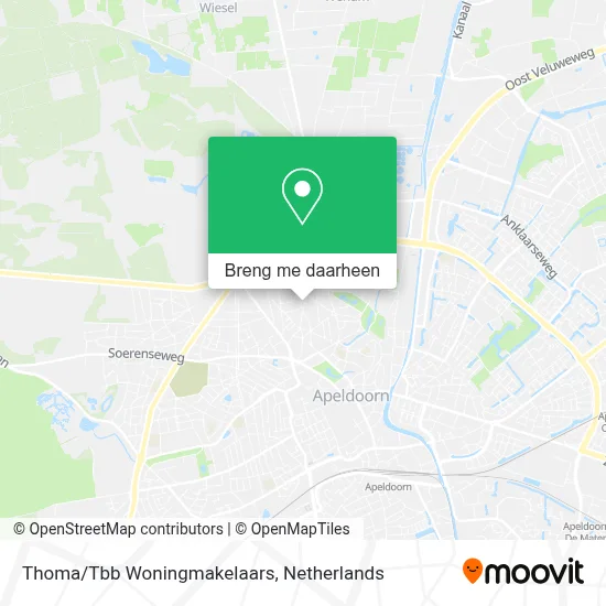 Thoma/Tbb Woningmakelaars kaart