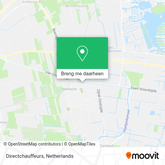Directchauffeurs kaart