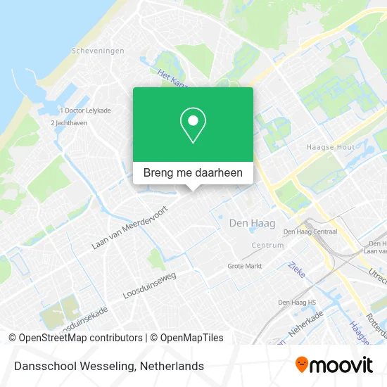 Dansschool Wesseling kaart
