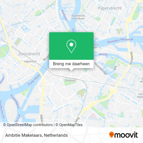 Ambitie Makelaars kaart