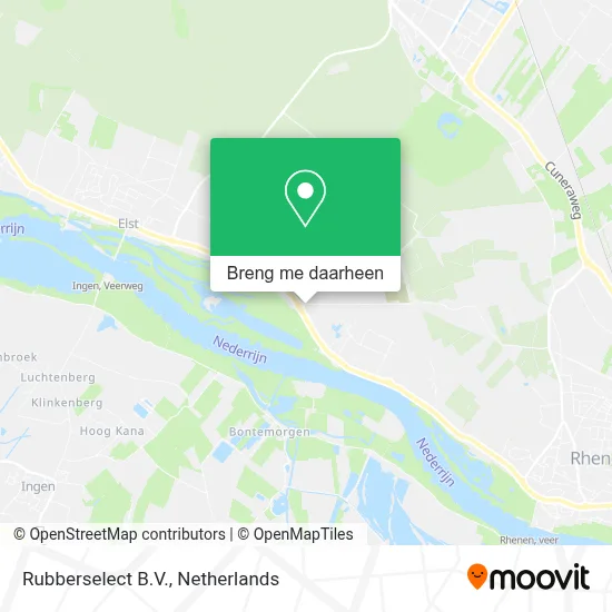 Rubberselect B.V. kaart