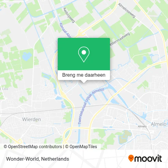 Wonder-World kaart