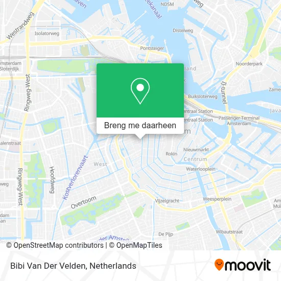 Bibi Van Der Velden kaart
